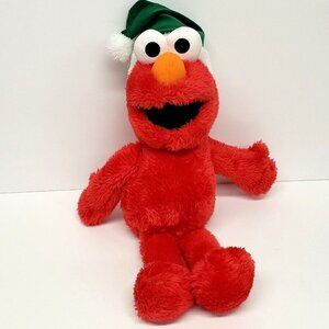 Kohls Cares 14" Sesame Street Elmo Christmas Holiday Hat 2019 Stuffed Plush